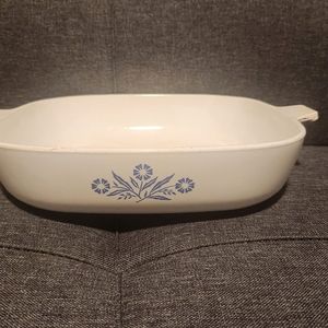 Vintage Corning Ware Blue Cornflower Casserole Dish
